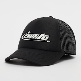 Capacité Logo Trucker Cap schwarz
