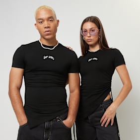 Love Scars Asymetric Tee noir