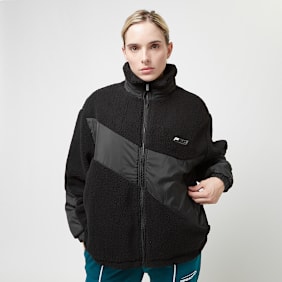 Pegador Teddy Fabric Mix Jacket noir