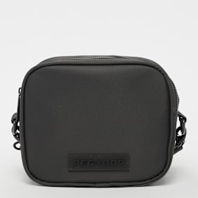 Pegador Rubber Logo Patch Nylon Shoulder Strap Bag grijs