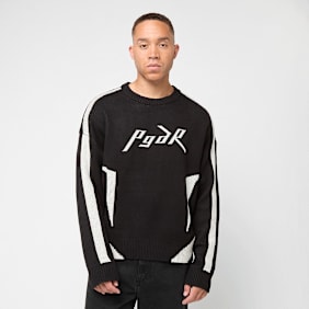 Pegador Kazan Boxy Knit Sweater czarny