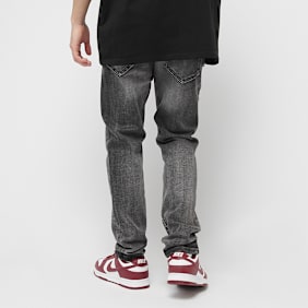 2Y STUDIOS Fernando Destroyed Slim Fit Jeans szary