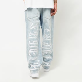 FAVELA Embroidery Denim azul