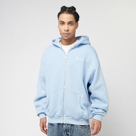 Karl Kani Small Signature Essential Oversized Zip Hoodie bleu