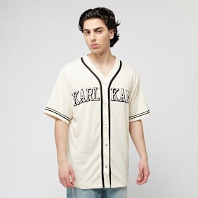 Karl Kani College Baseballshirt beige