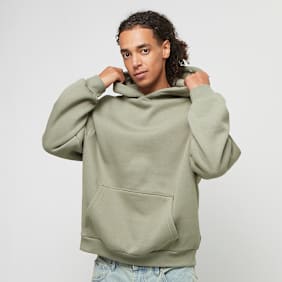 Urban Classics Fluffy Hoody grün