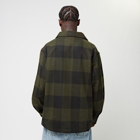 New Era Shacket verde