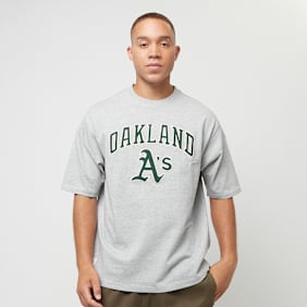 New Era MLB Oakland Athletics Rib Infill Oversized Tee gris