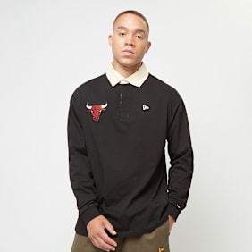 New Era NBA Rugby Shirt negro