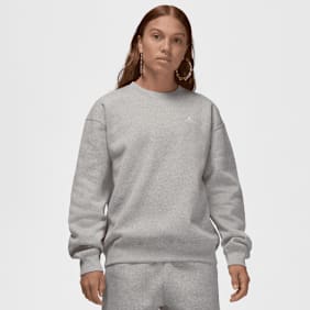 Jordan Brooklyn Fleece Crew grau
