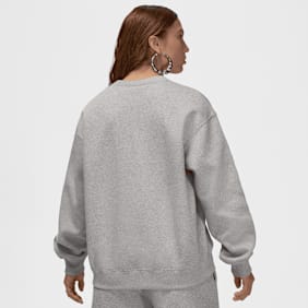 Jordan Brooklyn Fleece Crew szary