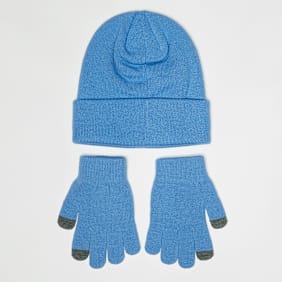 Nike Jan Jordan Essentials Beanie Set (2 Piece) blu