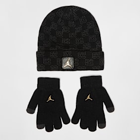 Nike   JAN MONOGRAM BEANIE SET black noir