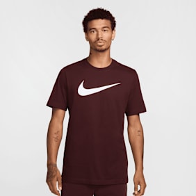 Nike   Sportswear Icon Swoosh T-Shirt czerwony