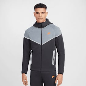 Nike Tech Windrunner Fleece Full-Zip Jacket siva