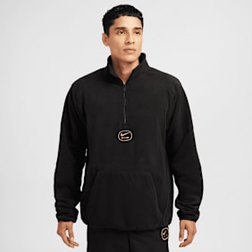 Nike Sportswear Swoosh Air Half-Zip Polar Fleece noir