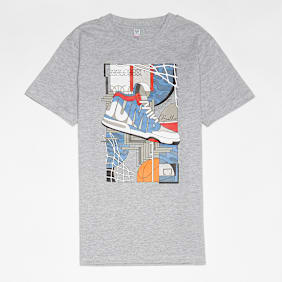 Mister Tee - Kids Sneaker Collage Tee grigio