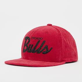 Mitchell & Ness Cord Snapback NBA Chicago Bulls rot