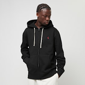 Polo Ralph Lauren Long Sleeve-Knit Fullzip Hoodie crna