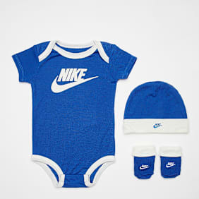 Nike   Hat, Bodysuit & Booties Set (3 Piece) bleu