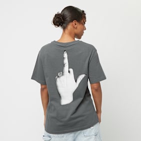 Miss Tee I Don't Give A F Tee grijs
