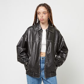 Decibel Oversize PU Jacket used black noir