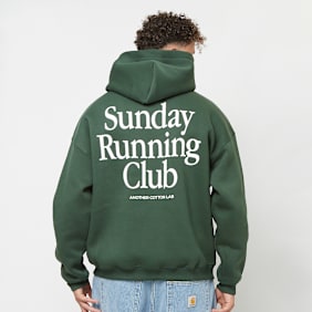 Another Cotton Lab Sunday Running Club Oversized Hoodie verde