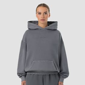 Pegador Clarita Logo Oversized Hoodie grau