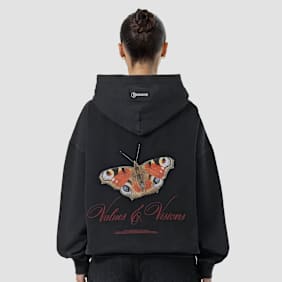 Pegador Fia Oversized Hoodie noir