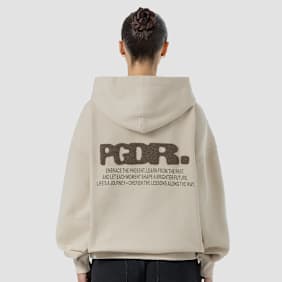 Pegador Dee Oversized Hoodie beż