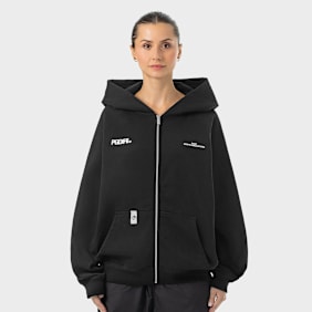 Pegador Dee Oversized Sweat Jacket schwarz