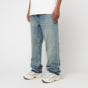 2Y STUDIOS ARUN OPEN HEM STRAIGHT JEANS VINTAGE BLUE azul