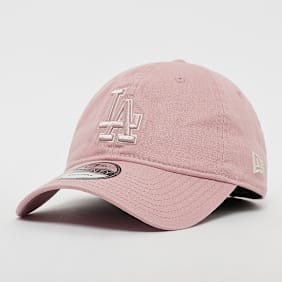 New Era 9Twenty Neutral Washed MLB Los Angeles Dodgers lichtroze