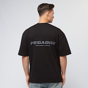 Pegador Colne Logo Oversized Tee schwarz