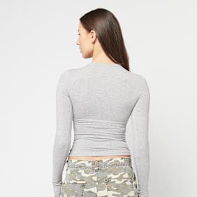Felicious Tight Logo Longsleeve gris