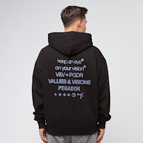 Pegador Atule Oversized Sweat Jacket zwart
