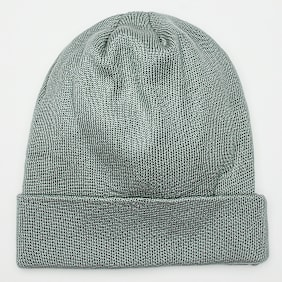 SNIPES Woven Basic Logo Beanie szary