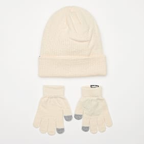 Nike Woven Label Basic Junior Knit Set navy beż