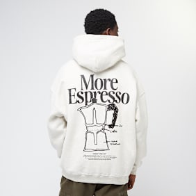 Another Cotton Lab More Espresso Oversized Hoodie grigio