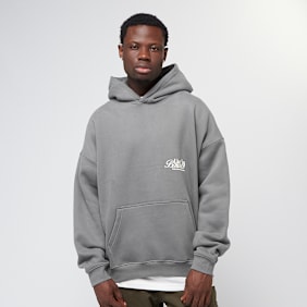 Another Cotton Lab Live in Balance Heavy Oversized Hoodie grijs