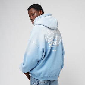 Another Cotton Lab Support Your Mental Health Oversized Hoodie blau