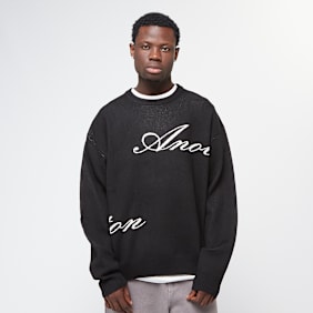 Another Cotton Lab Signature Knit Sweater schwarz