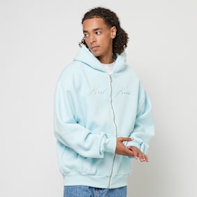 Karl Kani Autograph Heavy Sweat OS Ziphoodie bleu