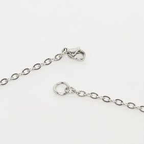 fainz Bear Chain Waterfall srebrny