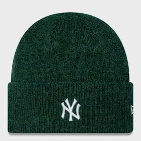 New Era Female Wide Cuff Beanie MLB New York Yankees dgr verde