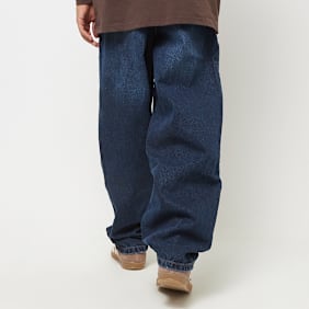 Urban Classics Heavy Ounce Baggy Fit Jeans niebieski