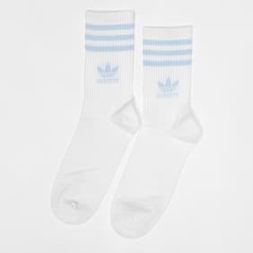 adidas Originals Calcetines Crew adicolor (3 Pack) blanco