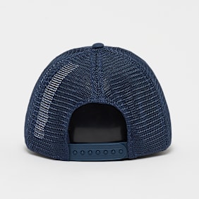New Balance Stacked Patch Logo Trucker blauw