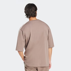 adidas Originals T-shirt oversize brun