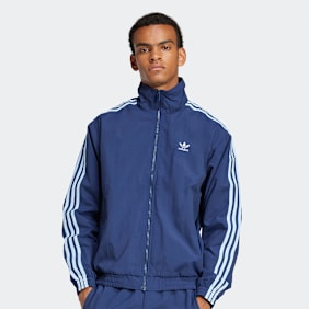 adidas Originals Veste de Survêtement Tissée Firebird bleu